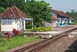 Station Karangsari in 2005