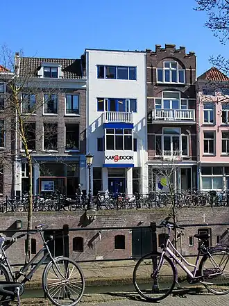 Pand van De Kargadoor aan de Oudegracht 36 Utrecht