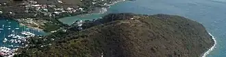 Onder: Frenchman's Cay Boven: West End, Tortola