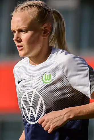 Sævik bij VfL Wolfsburg in 2020