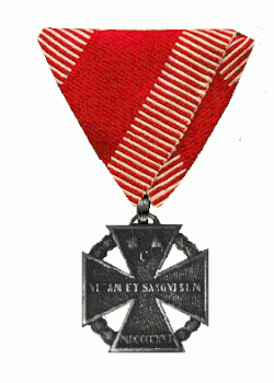 Het Karel-Troepen-Kruis uit 1917.