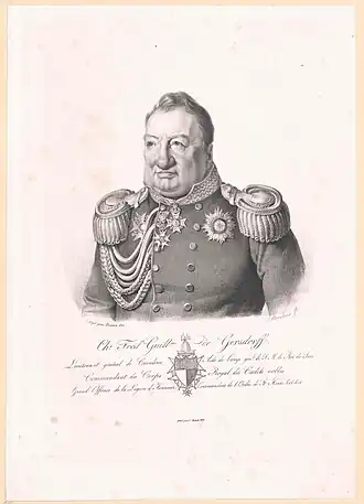 Generaal Karl Friedrich Wilhelm von Gersdorff