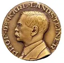 De Karl Landsteiner Penning.