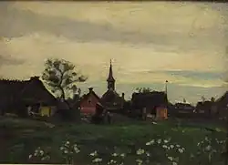 Hornbæk met kerk, Skagen