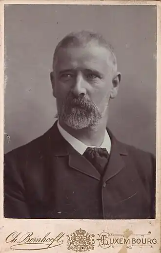 Foto van Pidoll in 1890