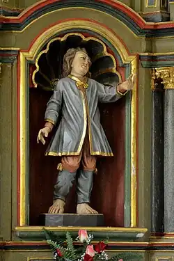 Zijaltaarbeeld van Werner van Oberwesel