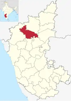 Ligging in Karnataka