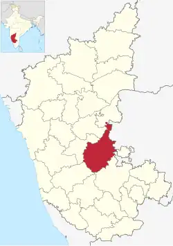 Ligging in Karnataka
