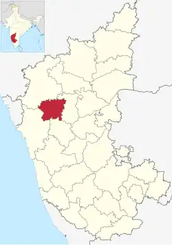 Ligging in Karnataka