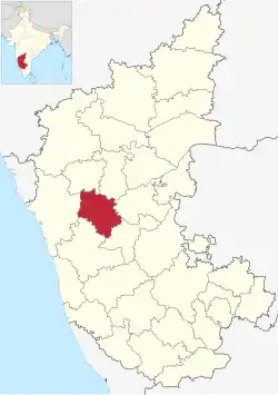Ligging in Karnataka