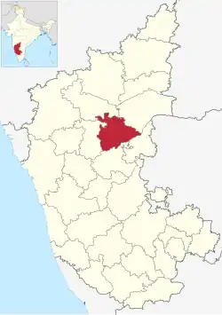 Ligging in Karnataka