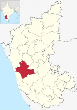 Ligging in Karnataka