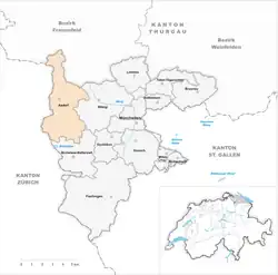 Kaart van de gemeente