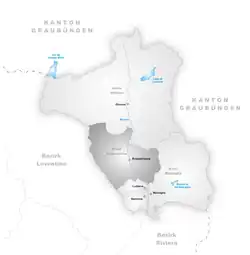 Kaart van de gemeente