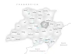 Kaart van de gemeente