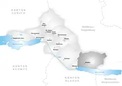 Kaart van de gemeente