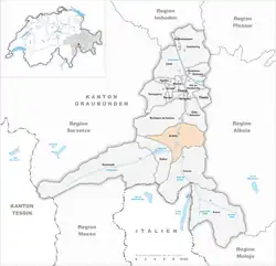 Kaart van de gemeente