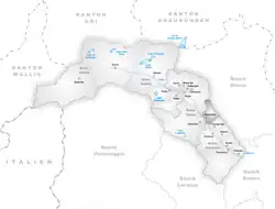 Kaart van de gemeente