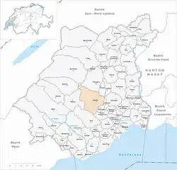 Kaart van de gemeente