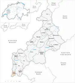 Kaart van de gemeente