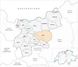 Kaart van de gemeente