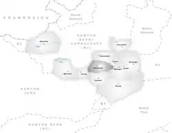 Kaart van de gemeente