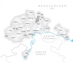 Kaart van de gemeente