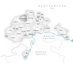 Kaart van de gemeente