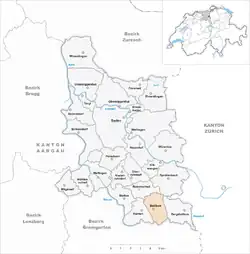 Kaart van de gemeente