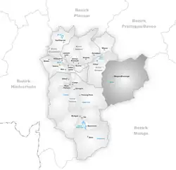 Kaart van de gemeente