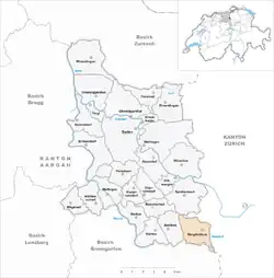 Kaart van de gemeente