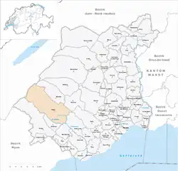 Kaart van de gemeente