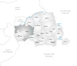 Kaart van de gemeente