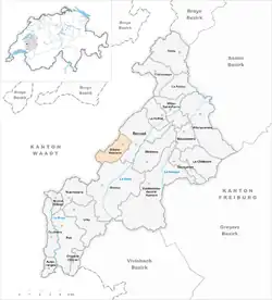 Kaart van de gemeente