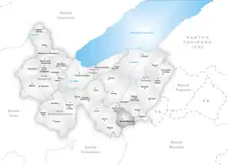 Kaart van de gemeente