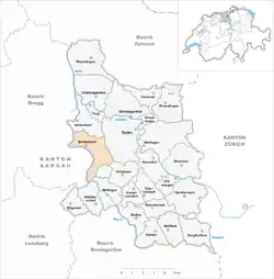 Kaart van de gemeente