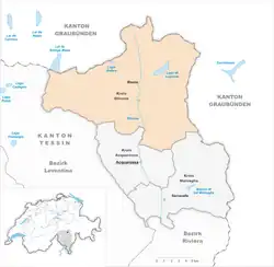 Kaart van de gemeente