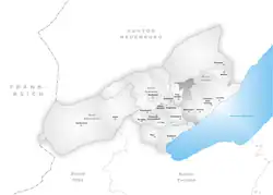 Kaart van de gemeente