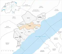 Kaart van de gemeente