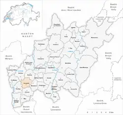 Kaart van de gemeente