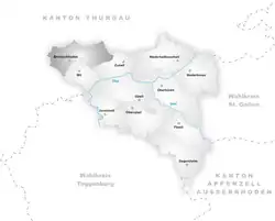 Kaart van de gemeente