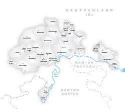 Kaart van de gemeente