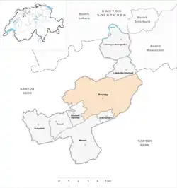 Kaart van de gemeente