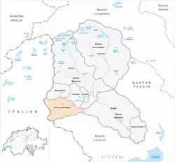 Kaart van de gemeente