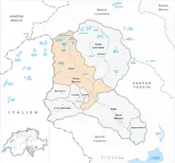 Kaart van de gemeente