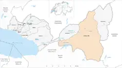 Kaart van de gemeente