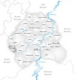 Kaart van de gemeente