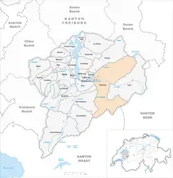 Kaart van de gemeente