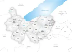 Kaart van de gemeente