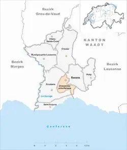 Kaart van de gemeente